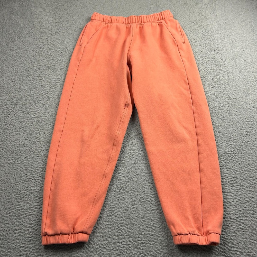 Lululemon Pants Womens Small Orange Scuba Mid Rise Oversized Jogger